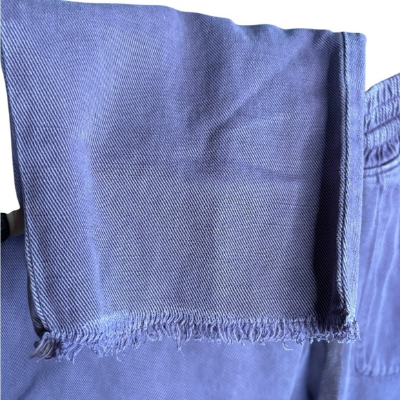 Zara woman’s purple lavender lilac, denim pants, joggers size M pockets Preloved - Picture 3 of 7